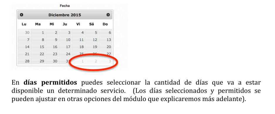 diasCalendarios