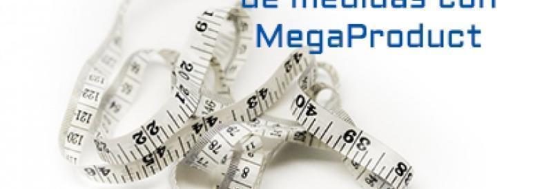 Definir faixas de medição com o módulo megaproduto