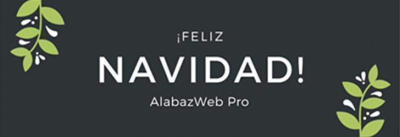 ¡El equipo de AlabazWeb Pro les desea Feliz Navidad!