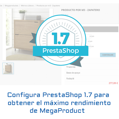 Configure PrestaShop 1.7 for megaproduct