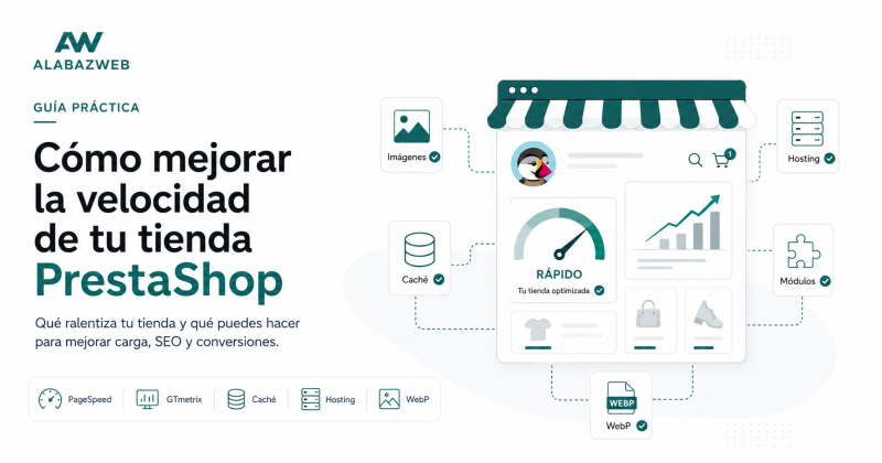 Cómo mejorar la velocidad de tu tienda PrestaShop (y por qué importa para vender)