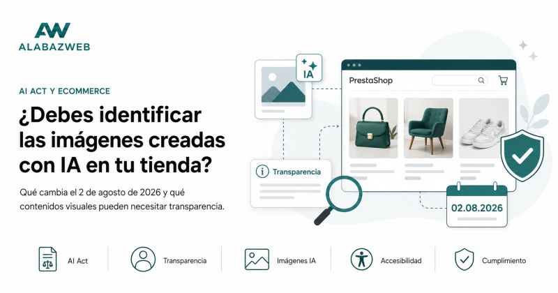 Si usas imágenes creadas con IA en tu tienda, esto te interesa